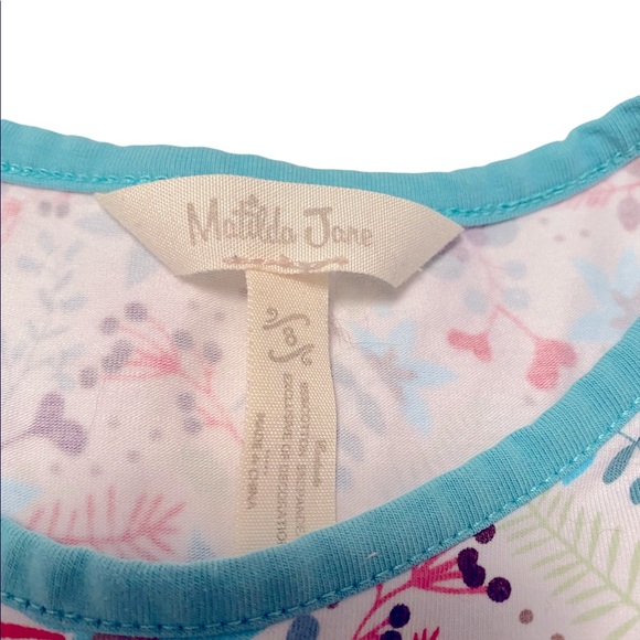 COPY - Matilda Jane Teal Winter Tulle Dress sz. 8 - Picture 4 of 7